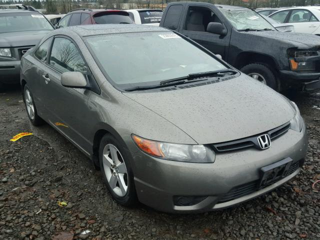 2HGFG12848H520743 - 2008 HONDA CIVIC EX GRAY photo 1