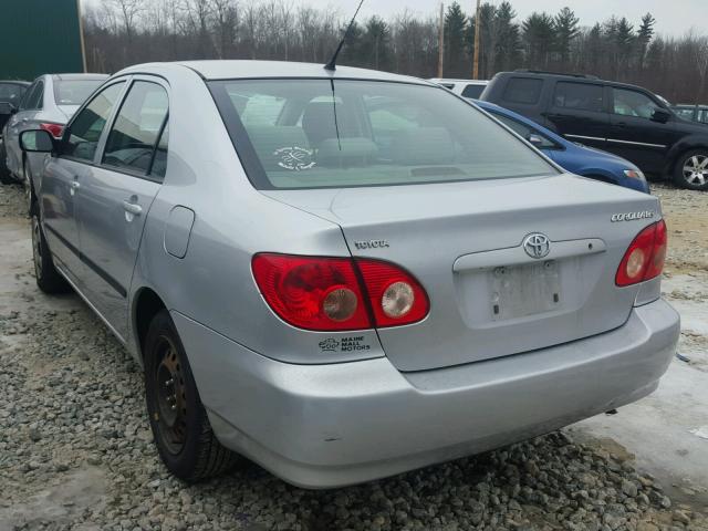 JTDBR32E952066177 - 2005 TOYOTA COROLLA CE GRAY photo 3