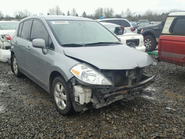 3N1BC13E88L412388 - 2008 NISSAN VERSA S GRAY photo 1