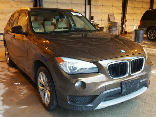 WBAVL1C51EVY14675 - 2014 BMW X1 XDRIVE2 BROWN photo 1