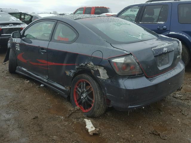 JTKDE177060094801 - 2006 TOYOTA SCION TC 灰色 照片 3