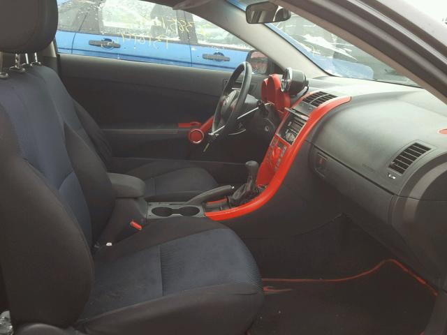 JTKDE177060094801 - 2006 TOYOTA SCION TC 灰色 照片 5