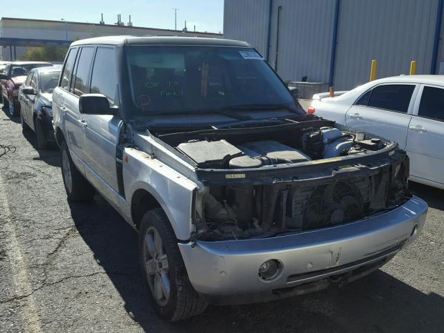 SALME11464A145854 - 2004 LAND ROVER RANGE ROVE SILVER photo 1