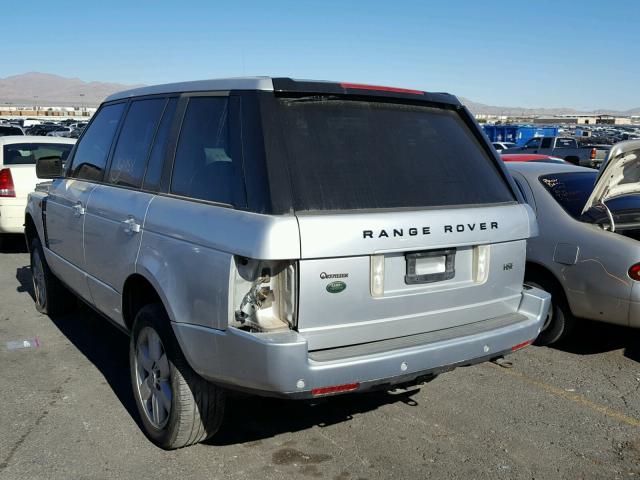 SALME11464A145854 - 2004 LAND ROVER RANGE ROVE SILVER photo 3