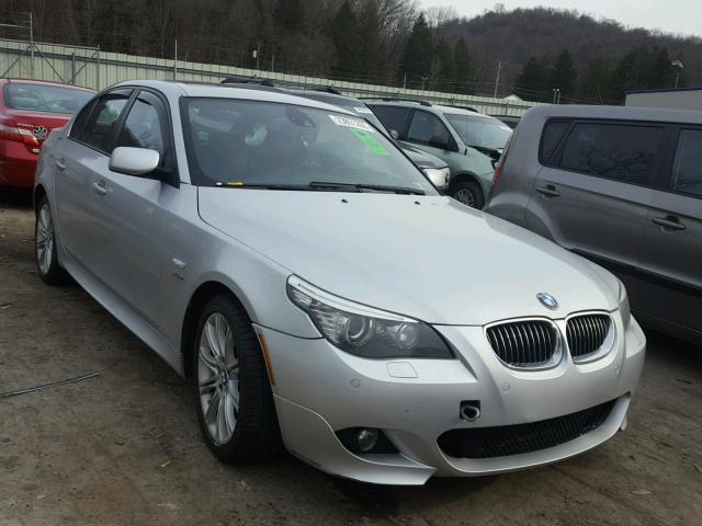 WBANV9C5XAC137723 - 2010 BMW 535 XI SILVER photo 1