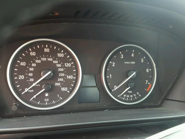 WBANV9C5XAC137723 - 2010 BMW 535 XI ვერცხლისფერი ფოტო 8