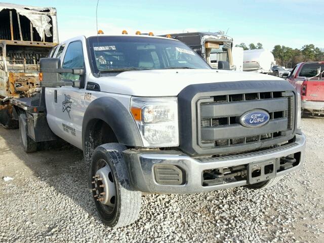 1FD0X4GY3EEA77613 - 2014 FORD F450 SUPER WHITE photo 1