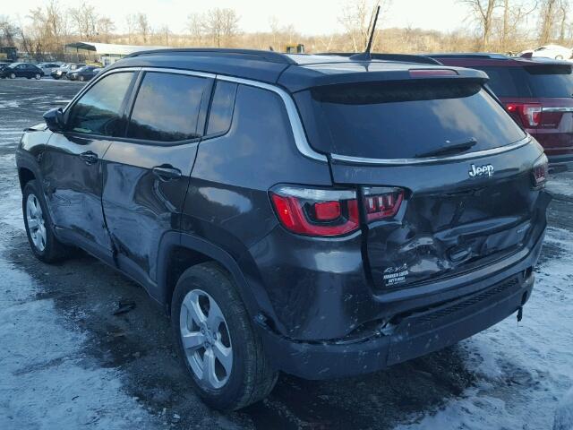 3C4NJDBB3JT142873 - 2018 JEEP COMPASS LA GRAY photo 3