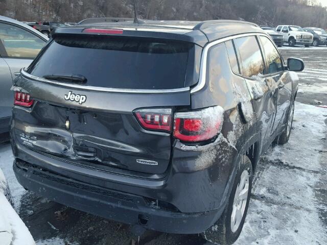 3C4NJDBB3JT142873 - 2018 JEEP COMPASS LA GRAY photo 4