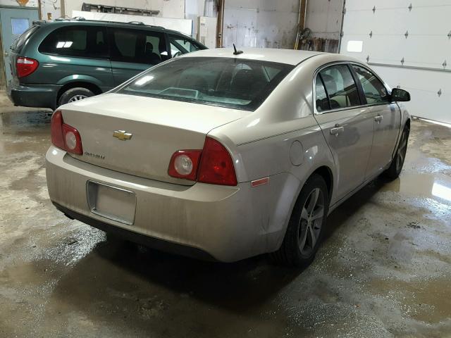 1G1ZC5E15BF264949 - 2011 CHEVROLET MALIBU 1LT 棕色 照片 4