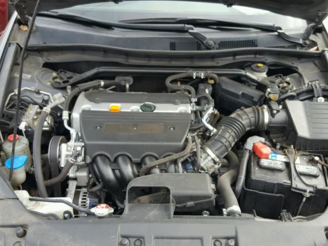 JHMCP26709C017965 - 2009 HONDA ACCORD EX GRAY photo 7