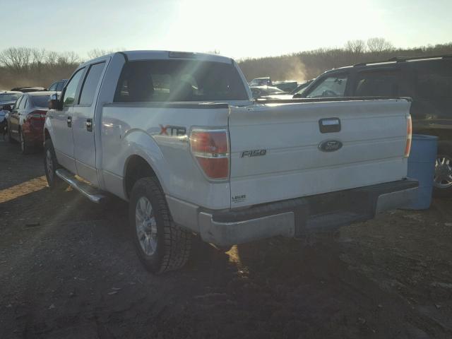 1FTFW1EF3BFC01063 - 2011 FORD F150 SUPER WHITE photo 3