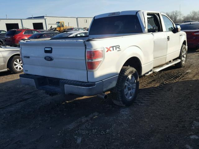 1FTFW1EF3BFC01063 - 2011 FORD F150 SUPER WHITE photo 4