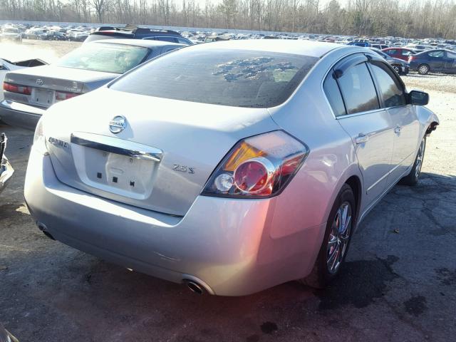 1N4AL2AP6BN442618 - 2011 NISSAN ALTIMA BAS SILVER photo 4