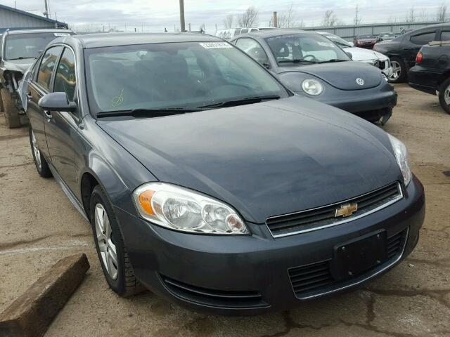 2G1WA5EK7A1111125 - 2010 CHEVROLET IMPALA LS GRAY photo 1