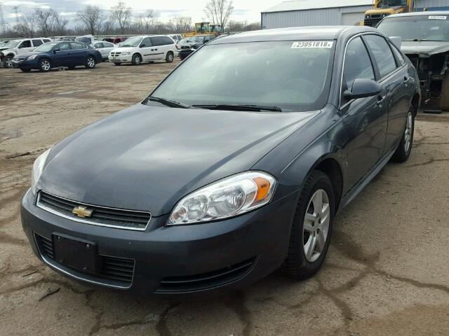 2G1WA5EK7A1111125 - 2010 CHEVROLET IMPALA LS GRAY photo 2