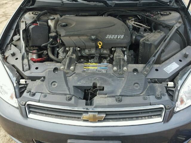 2G1WA5EK7A1111125 - 2010 CHEVROLET IMPALA LS GRAY photo 7