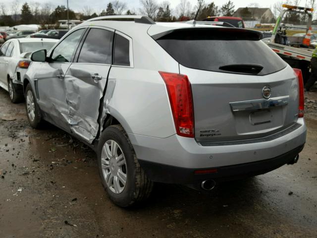 3GYFNGE36DS640407 - 2013 CADILLAC SRX LUXURY SILVER photo 3