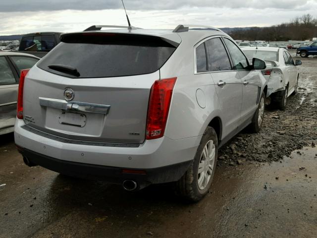 3GYFNGE36DS640407 - 2013 CADILLAC SRX LUXURY SILVER photo 4