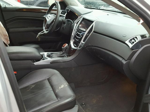 3GYFNGE36DS640407 - 2013 CADILLAC SRX LUXURY SILVER photo 5