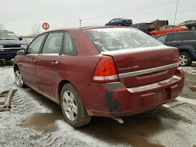 1G1ZT68N77F113784 - 2007 CHEVROLET MALIBU MAX 栗色 照片 3