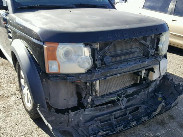 SALAE25486A375580 - 2006 LAND ROVER LR3 SE BLACK photo 9