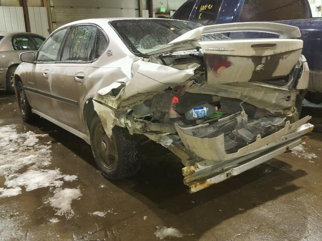 2G1WH55K3Y9116099 - 2000 CHEVROLET IMPALA LS SILVER photo 3