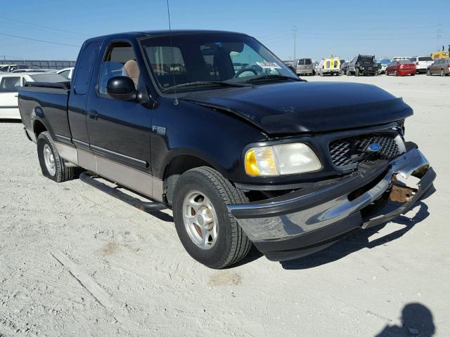 1FTDX1764VKD36520 - 1997 FORD F150 BLACK photo 1