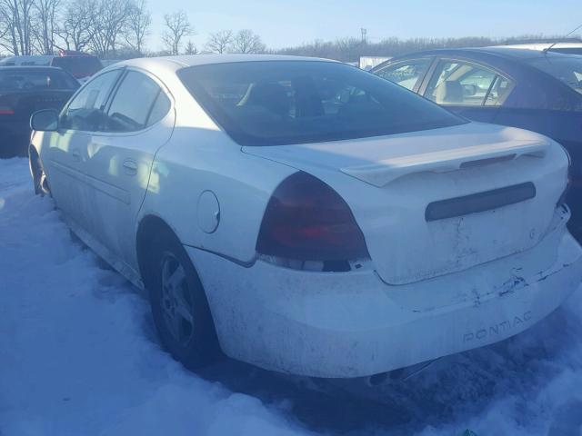 2G2WP522241113674 - 2004 PONTIAC GRAND PRIX WHITE photo 3