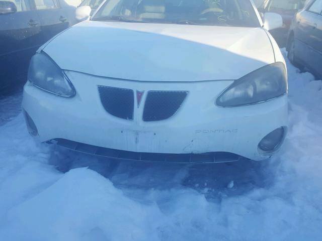 2G2WP522241113674 - 2004 PONTIAC GRAND PRIX WHITE photo 9