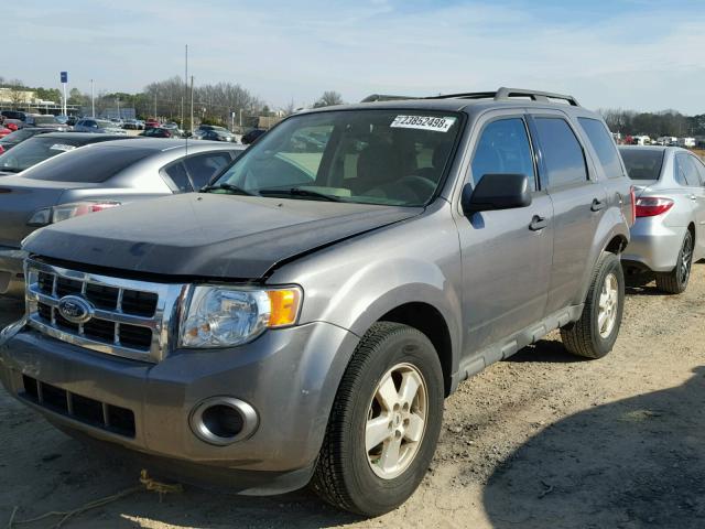 1FMCU0C71BKA27253 - 2011 FORD ESCAPE XLS GRAY photo 2