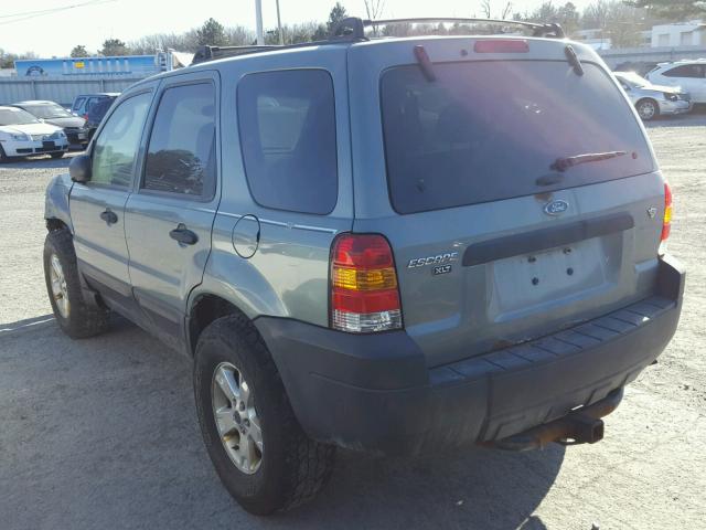 1FMCU93176KA28137 - 2006 FORD ESCAPE XLT GREEN photo 3