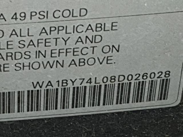 WA1BY74L08D026028 - 2008 AUDI Q7 3.6 QUA BLUE photo 10