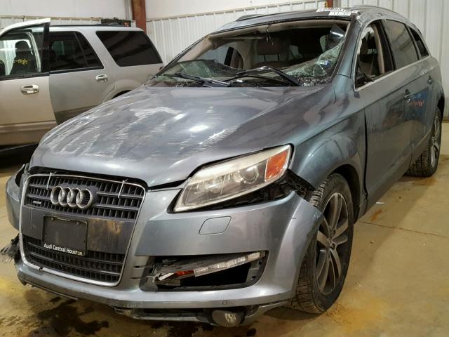 WA1BY74L08D026028 - 2008 AUDI Q7 3.6 QUA BLUE photo 2