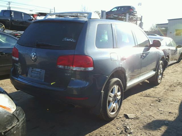 WVGEM67L74D025839 - 2004 VOLKSWAGEN TOUAREG 4. GRAY photo 4