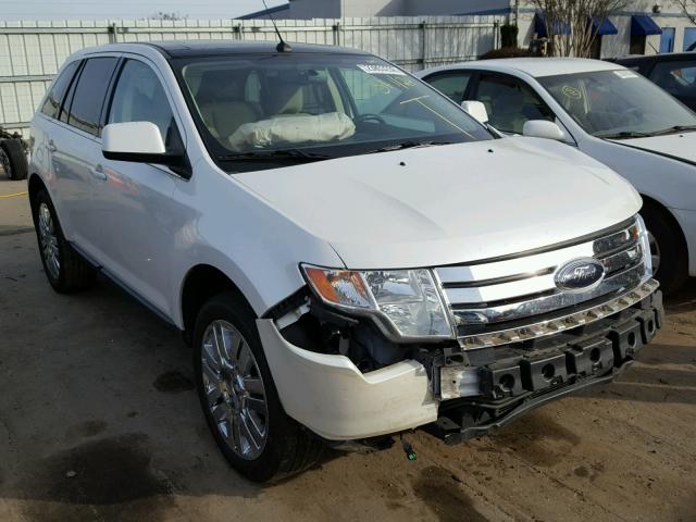 2FMDK3KC0ABB34040 - 2010 FORD EDGE LIMIT WHITE photo 1