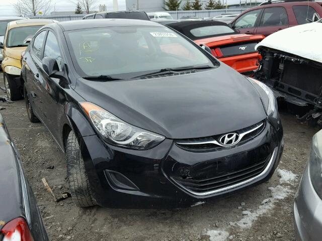 5NPDH4AE0BH035557 - 2011 HYUNDAI ELANTRA GL BLACK photo 1