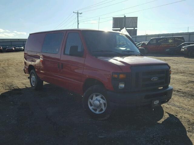 1FTNE2EL3CDA70322 - 2012 FORD ECONOLINE RED photo 1