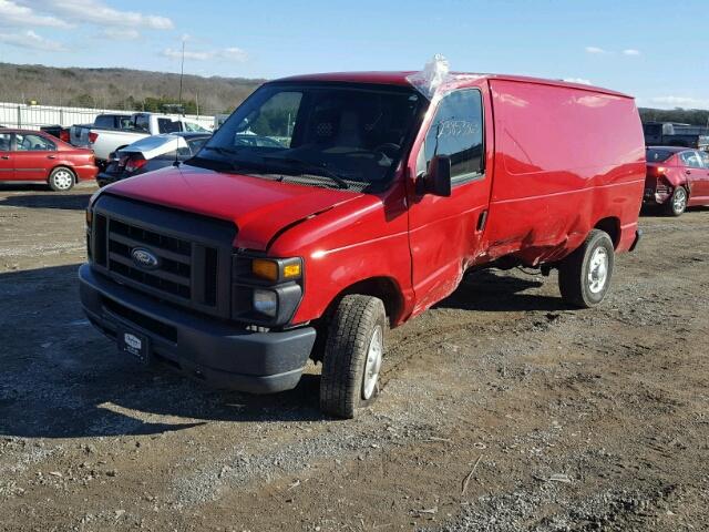 1FTNE2EL3CDA70322 - 2012 FORD ECONOLINE RED photo 2