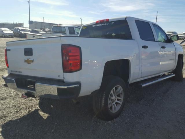 3GCPCREC2EG164592 - 2014 CHEVROLET SILVERADO WHITE photo 4