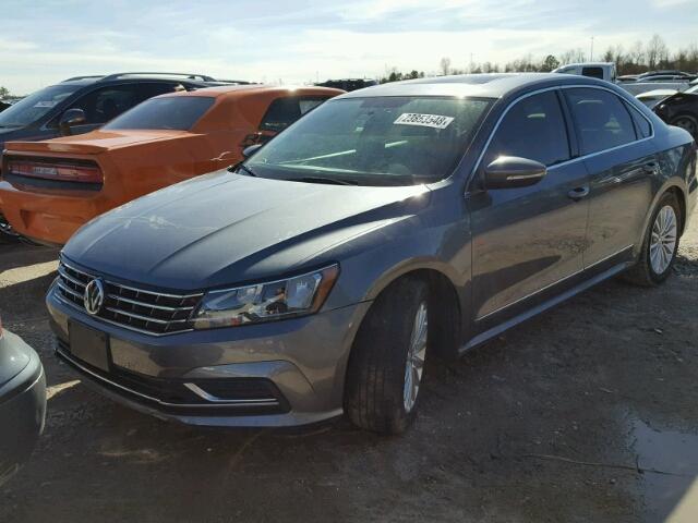 1VWBT7A33HC010580 - 2017 VOLKSWAGEN PASSAT SE GRAY photo 2