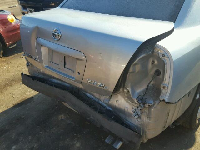 1N4AL11D32C282421 - 2002 NISSAN ALTIMA BAS SILVER photo 9