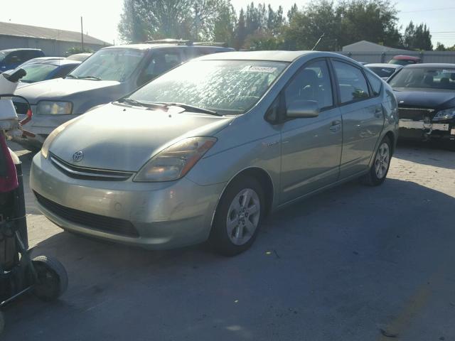 JTDKB20U177565425 - 2007 TOYOTA PRIUS GREEN photo 2