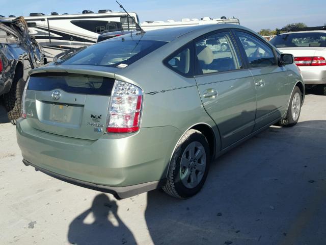 JTDKB20U177565425 - 2007 TOYOTA PRIUS GREEN photo 4