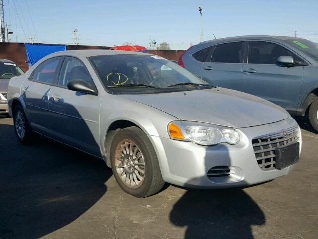 1C3EL46X65N650362 - 2005 CHRYSLER SEBRING SILVER photo 1