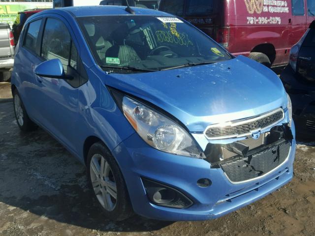 KL8CD6S95DC618220 - 2013 CHEVROLET SPARK 1LT BLUE photo 1