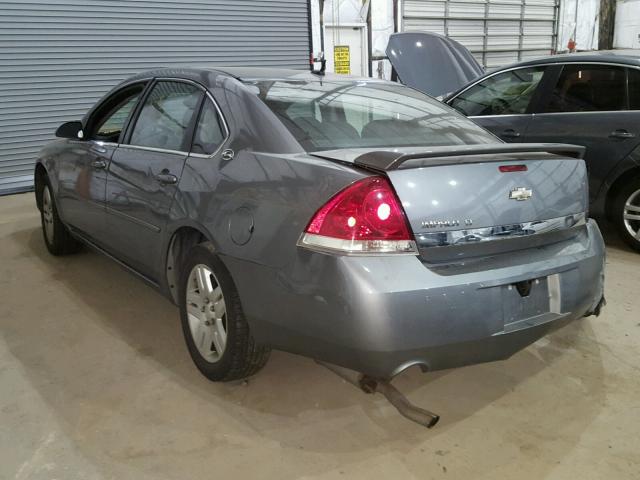 2G1WC581669176120 - 2006 CHEVROLET IMPALA LT GRAY photo 3