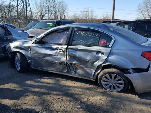 4S3BMDG61B2247534 - 2011 SUBARU LEGACY 3.6 SILVER photo 10