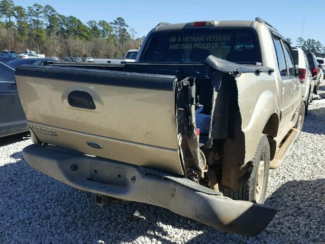 1FMZU67EX3UB28657 - 2003 FORD EXPLORER S GOLD photo 4