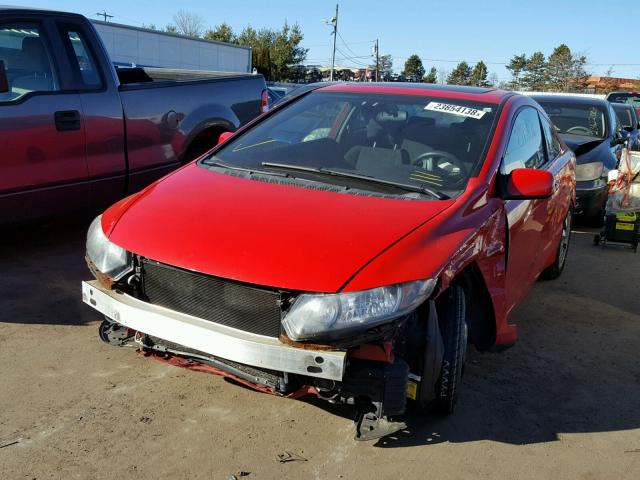 2HGFG1B84AH524314 - 2010 HONDA CIVIC EX RED photo 2